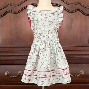 Ralph Lauren Polo Country Floral Ruffle Dress Size 4